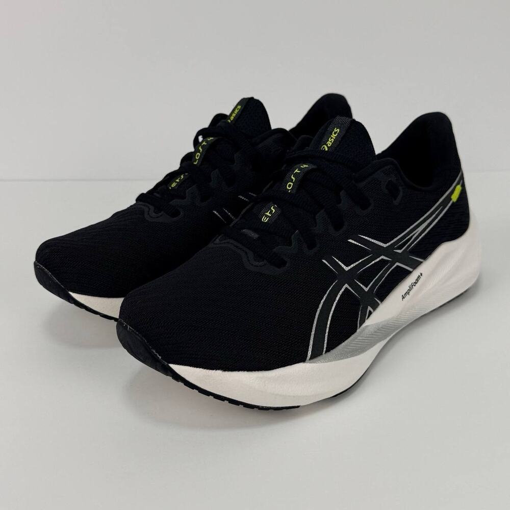 ASICS Versablast 4 Womens 9.5 Black White Running Shoes Lightweight Trainer